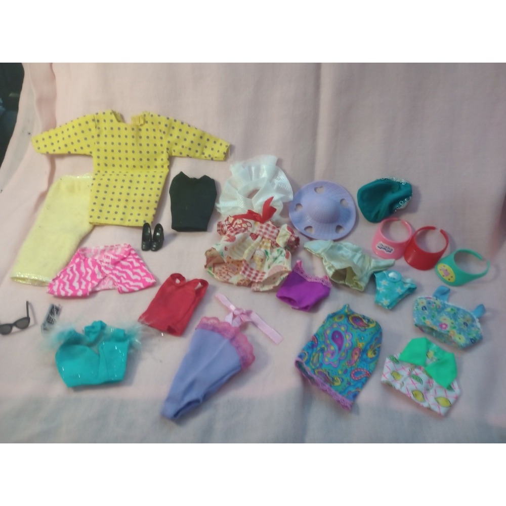 Barbie Kelly & Friends Clothing Accessory Lot Genuine Barbie My Scene Ashley...